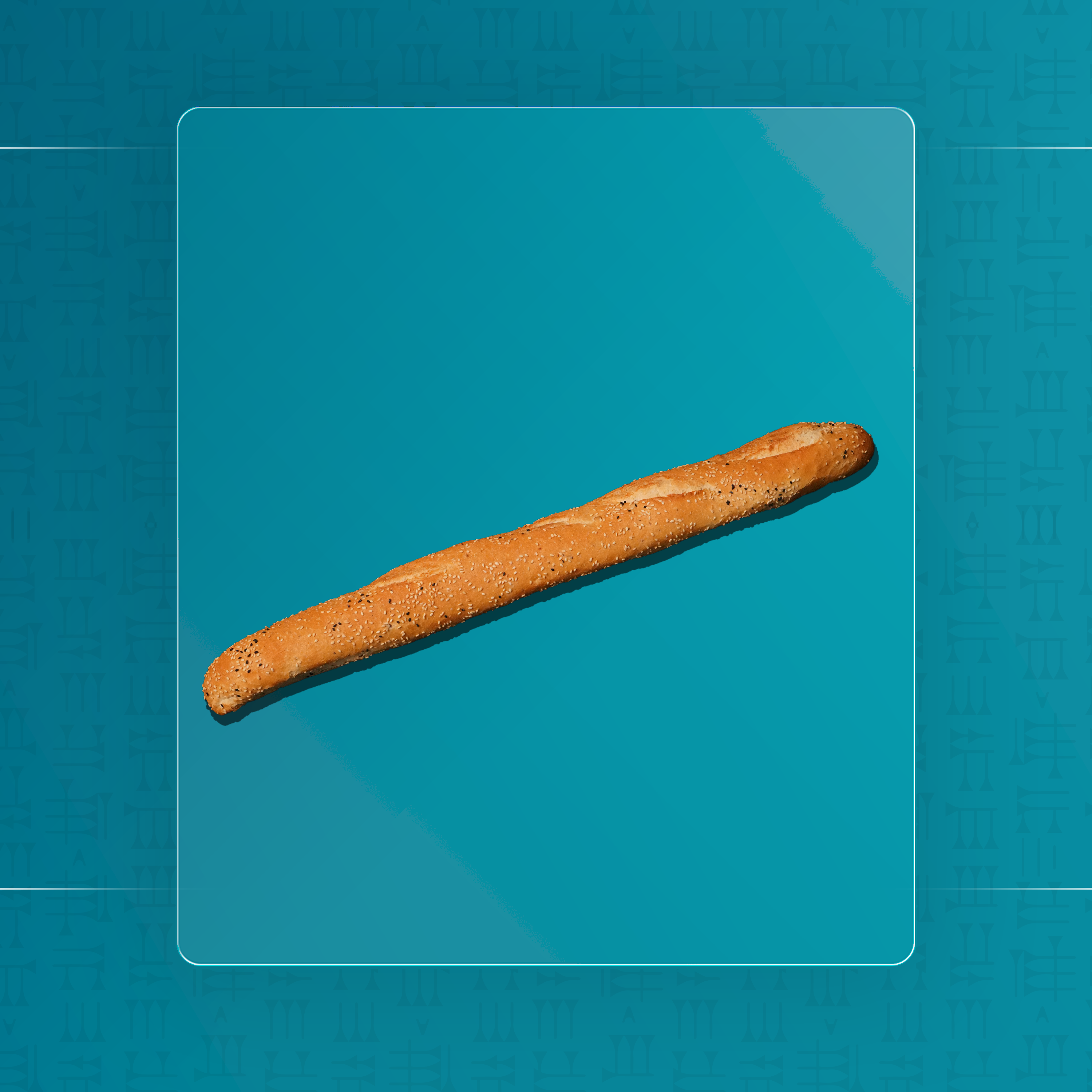 باغيت طويل ابيض حبة بركة وسمسم